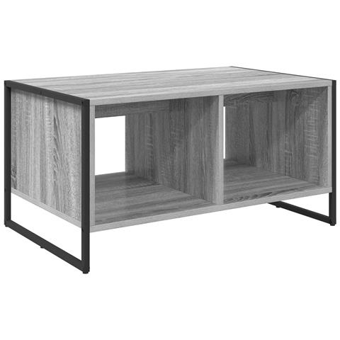Tavolino da salotto Grigio Sonoma 80 x 50 x 40 cm - Foto 1