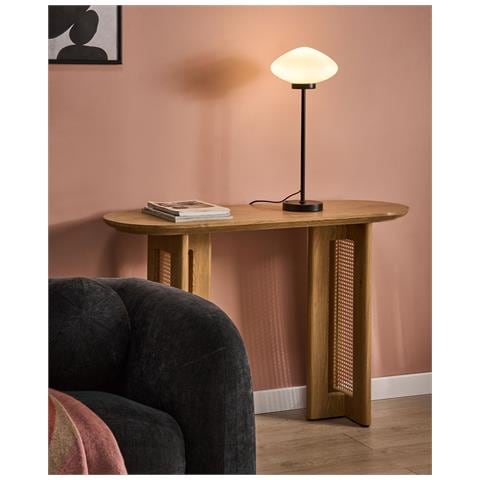 Lampada Da Tavolo Sibun Metallo Nero - Foto 1