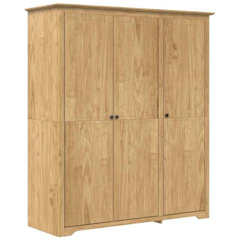 Guardaroba con porta BODO Marrone miele 146 x 53,5 x 173 cm - Foto 1