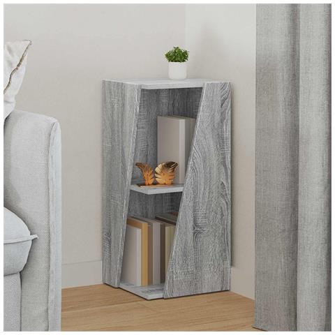 Mensola laterale Grigio Sonoma 33 x 32 x 70,5 cm - Foto 2