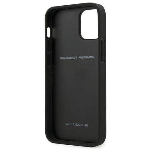 Ferrari Fespehcp12sre Custodia On Track Perforated Rossa Per Iphone 12 Mini 5,4 Pollici - Foto 3