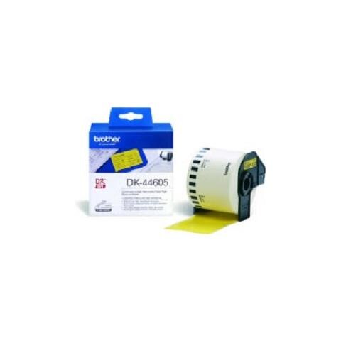 nastro ades in carta nero / giallo 62mm - 30.48 metri lunghezza con adesivo removi - Foto 2