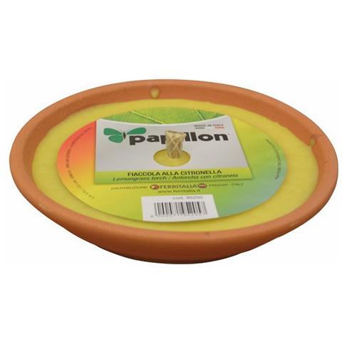 CITRONELLA IN COCCIO Terracotta da 175 mm Fiaccola Profumata - Foto 1