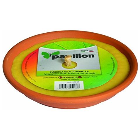 CITRONELLA IN COCCIO Terracotta da 175 mm Fiaccola Profumata - Foto 2