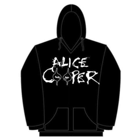 Alice Cooper - Eyes Logo (Felpa Con Cappuccio Unisex Tg. L)  - Foto 1