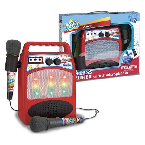 Amplificatore Di Luce Wireless Con 2 Microfoni - Foto 2