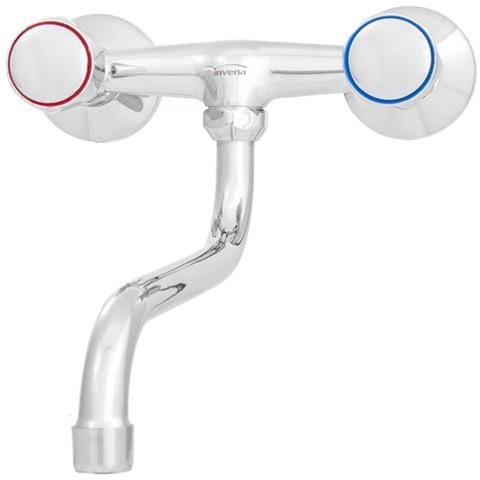 Cucina Bagno Montaggio Parete Rubinetto Dell'acqua 20cm Becco - Foto 1