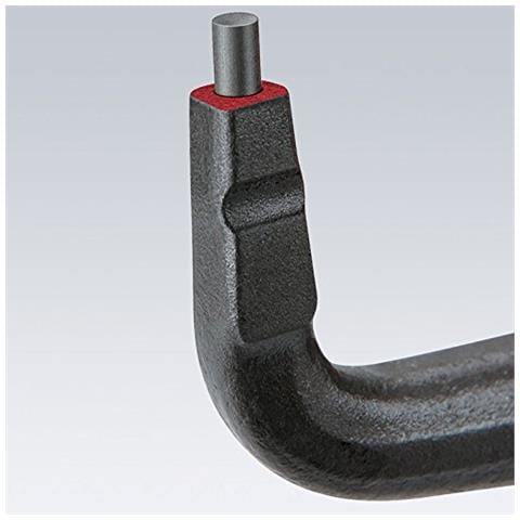 48 41 J21 Pinza Di Precisione Per Anelli Di Sicurezza Per Anelli Di Sicurezza Interni A Fori Bonderizzata Grigia Rivestiti In Resina Sintetica Antiscivolo 165 Mm - Foto 2