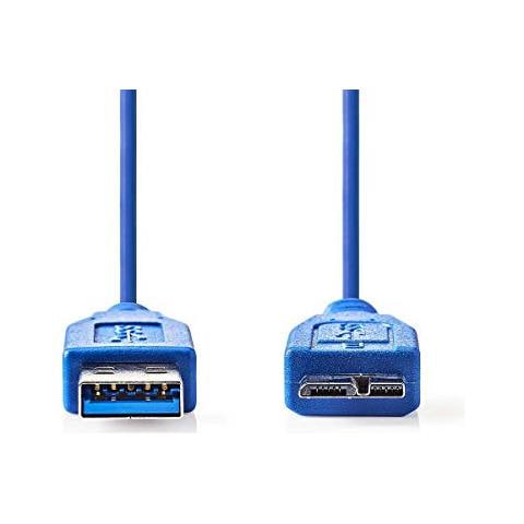 Ccgp61500bu05 Cavo Usb 3.0 A Maschio - Micro B Maschio 0.5m Blu - Foto 3