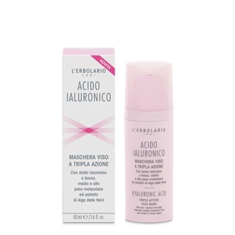 Maschera Viso A Tripla Azione Acido Ialuronico - Foto 1