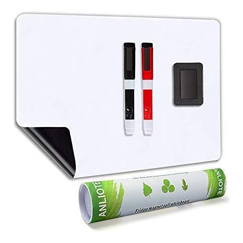 Lavagna Magnetica Frigo Consiglio A3 Con La Nuova Macchia Resistente Tecnologia Dry Erase Blocchetto Per Appunti Per La Casa Kitchen Shopping List Meal Planner Ufficio Comunicazione Sono Disponibili 2 Marker Penne Magnete Eraser - Foto 1