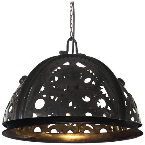 Lampada Industriale da Soffitto Design Ruote 45 cm E27 - Foto 1