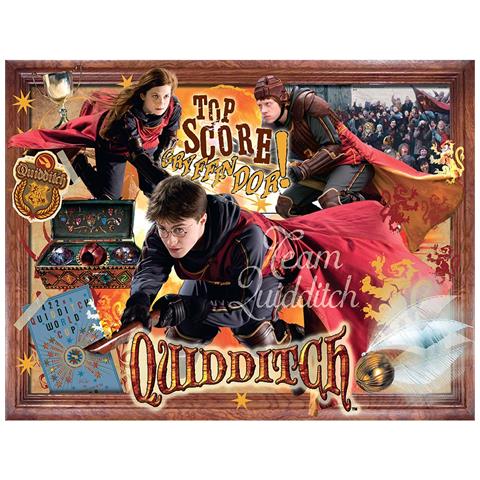 Harry Potter Quidditch Puzzle 1000 Pezzi - Nuova Edizione - Foto 2