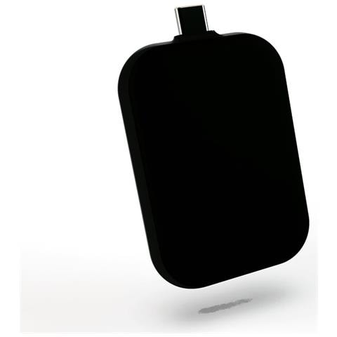 Caricatore Per Apple Airpods Singolo Qi Usb-c Stick In Alluminio Nero - Foto 8