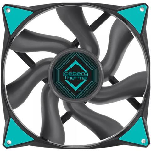 Icegale Case Per Computer Ventilatore 14 Cm Nero 1 Pz - Foto 1