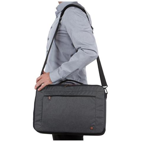 Eracv-116 Era Convertible Borsa Per Notebook 39,6 Cm (15.6"") Borsa Da Corriere Nero - Foto 2