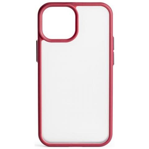 Tech Air Tapic024 Custodia 15,5 Cm (6.1"") Cover Rosso, Trasparente per iPhone 13 - Foto 1