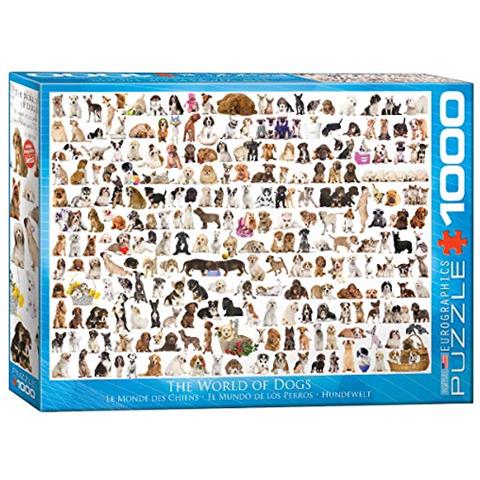 Puzzle Eurographics Il Mondo Dei Cani (1000 Pezzi) - Foto 1