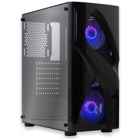 Case Gaming Rgb Atx Micro-atx Mini Itx Tower Cabinet Computer Pc Gioco Tower - Foto 1
