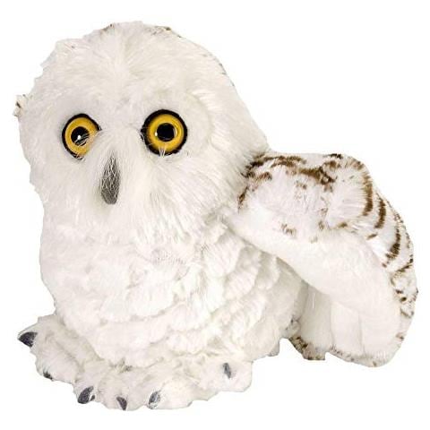 Civetta Delle Nevi Peluche, Animale Farcito, Peluche, Regali Per Bambini, Coccoloni 8 Pollici - Foto 3