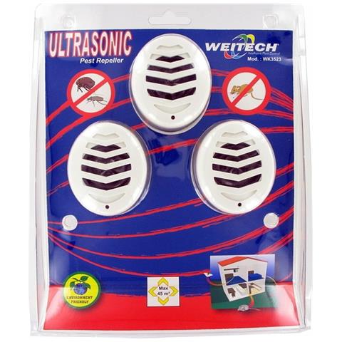 Repellente Per Parassiti Ad Ultrasuoni (3 Unità) - Foto 2