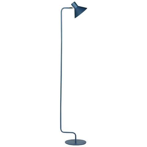 Lampada Da Pavimento Rimava Regolabile Metallo Blu - Foto 2