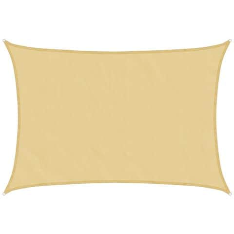 Vela Parasole Sabbia 6x4 M 100% Poliestere Oxford - Foto 2