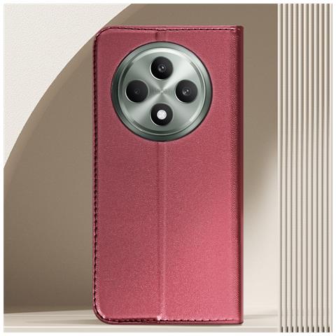 Custodia A Libro Per Oppo Reno 12f Portacarte Con Chiusura Magnetica - Foto 2