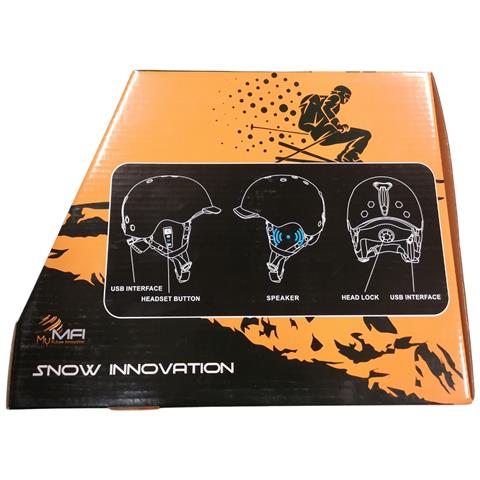 Mfi - Casco Snow Innovation Bluetooth Bianco Tg L (58-61) - Foto 2