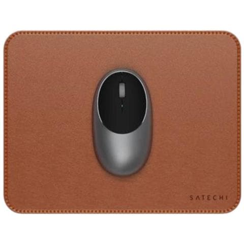 SA-ST-LMPN MousePad in Pelle Vegana Colore Marrone - Foto 1