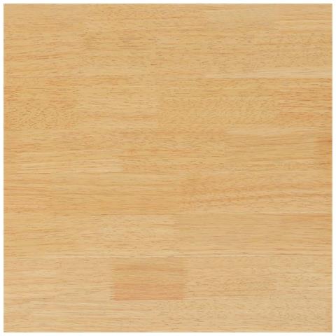 Sedie da Pranzo con Cuscini 2 pz Naturale Legno Massello Hevea - Foto 10