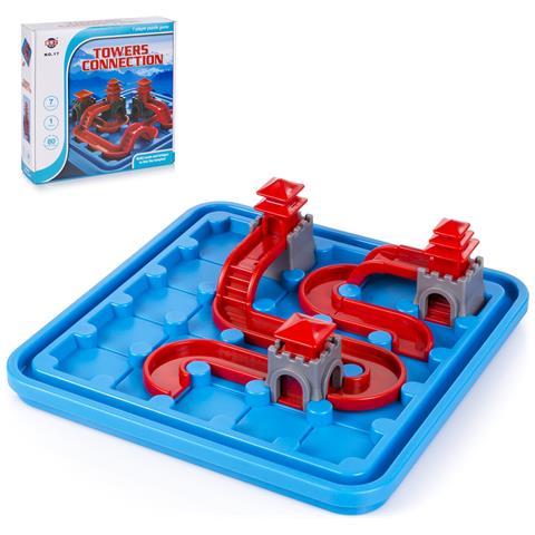 Sfida Palace Connect. Gioco Da Tavolo Di Abilità Per 1 Giocatore. 80 Sfide In 5 Livelli Di Difficoltà. - Foto 1