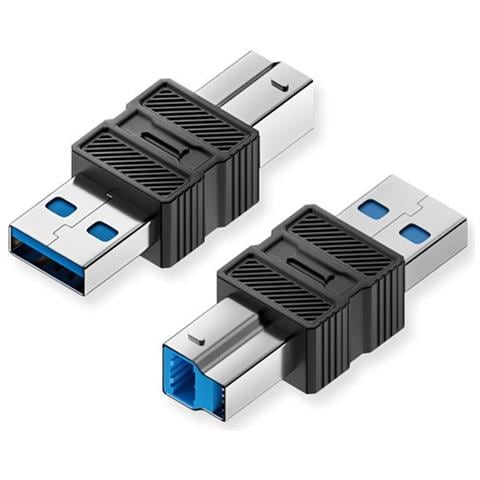 Adattatore Usb 3.0 B Maschio (m) A A Maschio (usb-m) - Confezione Da 2 - Foto 2