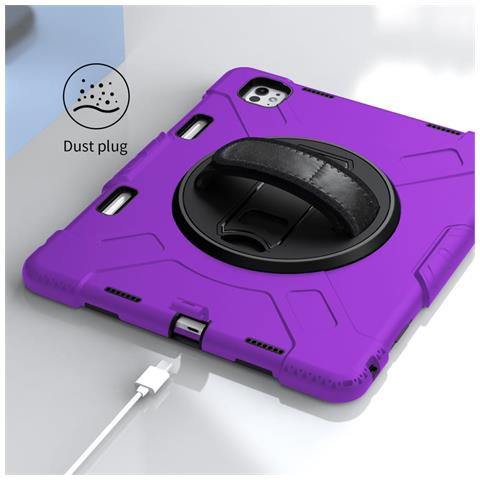 Custodia Per Ipad Mini 6 8.3"" Con Supporto E Alloggiamento Per Stilo Viola - Foto 2