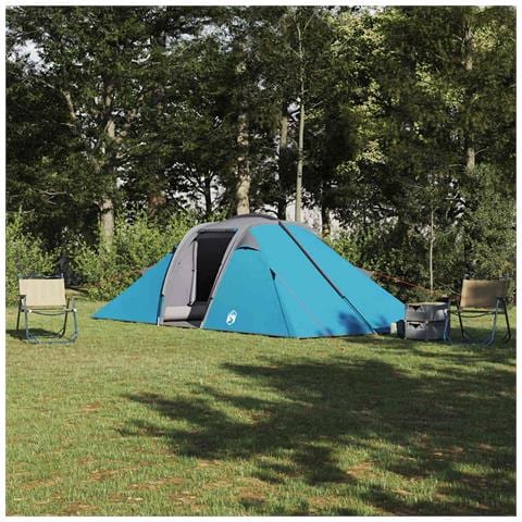 Tenda con tetto Altro Blu e Nero 510 x 240 x 156 cm Poliestere - Foto 2