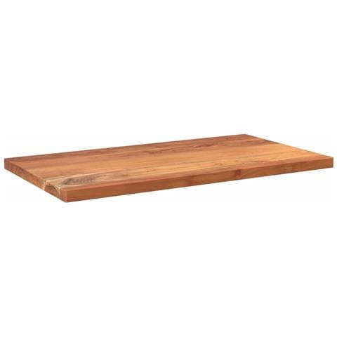 Piano Tavolo 120x50x2,5 cm Rettangolare Legno Massello Acacia - Foto 2
