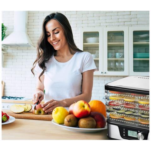 Healthy Snack Nero, Acciaio inox 380 W - Foto 2