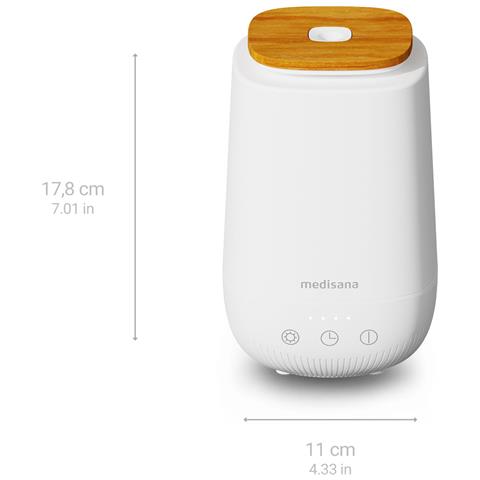 AD 650 diffusore di aromi Cisterna Bianco, Legno - Foto 2