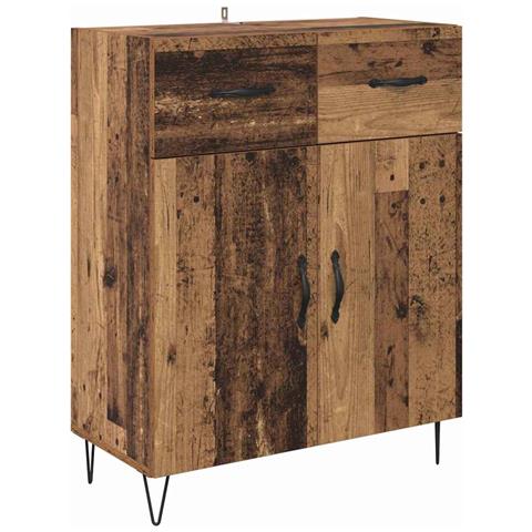 Credenza Legno vecchio 69,5 x 34 x 90 cm Legno multistrato - Foto 1