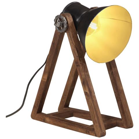 Lampada da Scrivania 25 W Nera 30x17x40 cm E27 - Foto 1