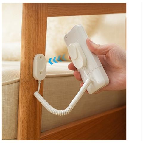 Supporto Magnetico Adesivo Per Telecomando Con Cavo A Molla Retrattile 1.2m - Montaggio Senza Forare, Anti-smarrimento, Plastica, Multicolore White - Foto 7