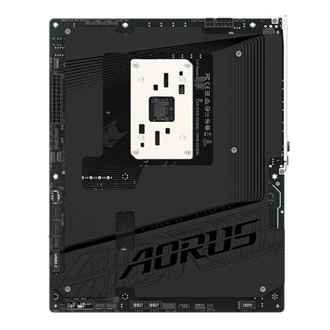 B850 AORUS STEALTH Scheda Madre - CPU AMD Ryzen Serie 9000, VRM digitale a 14+2+2 fasi, fino a 8200 MHz DDR5 (O.C.), 2× M. 2 PCIe 5.0 + 2× M. 2 PCIe 4.0, Wi-Fi 7, LAN 5 GbE, USB 3.2 Gen 2 - Foto 2