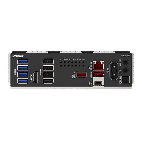 B850 AORUS STEALTH Scheda Madre - CPU AMD Ryzen Serie 9000, VRM digitale a 14+2+2 fasi, fino a 8200 MHz DDR5 (O.C.), 2× M. 2 PCIe 5.0 + 2× M. 2 PCIe 4.0, Wi-Fi 7, LAN 5 GbE, USB 3.2 Gen 2 - Foto 6