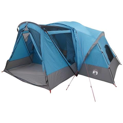 Tenda a capanna con copertura impermeabile 10 persona Blu - Foto 1
