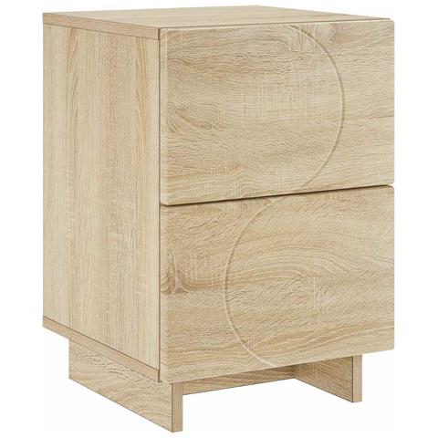 Armadio da Notte Rovere Sonoma 33,5 x 34,5 x 50 cm - Foto 1