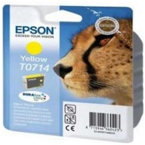 C13T07144021 Cartuccia Ink Originale Gialla Stylus B40WD 120/120 Network / 78/92 Capacità 450 Pagine - Foto 5