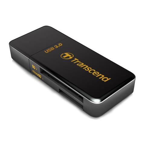 RDF5, microSD (TransFlash) , microSDHC, microSDXC, SD, SDHC, SDXC, USB 3.0, 0 - 70 °C, Nero, 18g, Bolla - Foto 1