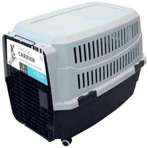 Trasportino Viaggio Cane E Gatto 68 X 47 X 42 Cm - M - Foto 3