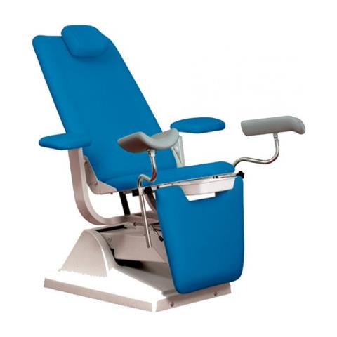 POLTRONA GINECOLOGICA GYNEX - blu mare metallizzato - Foto 1