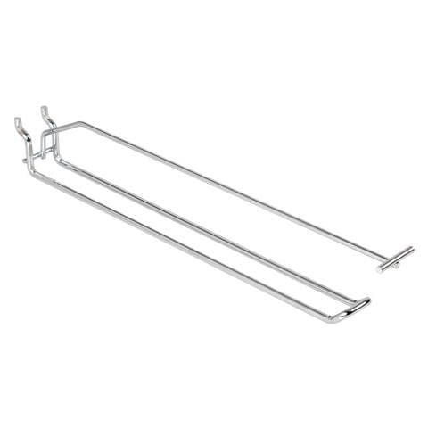 Gancio Sicurezza 30cm Cromato Con Asta Porta Prezz - Foto 1